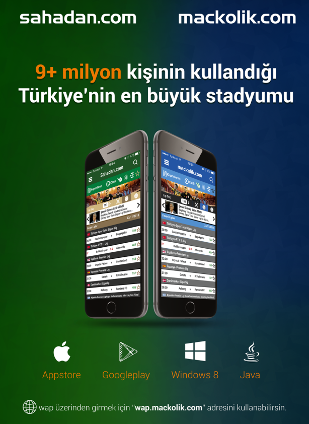 Sahadan and Mackolik Advertisement