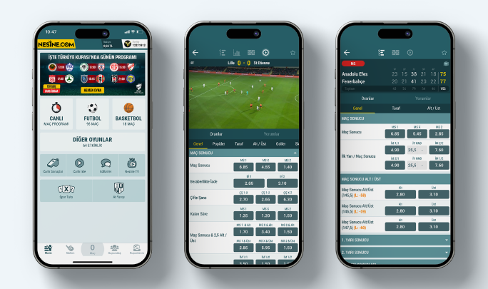 Nesine Product Designs