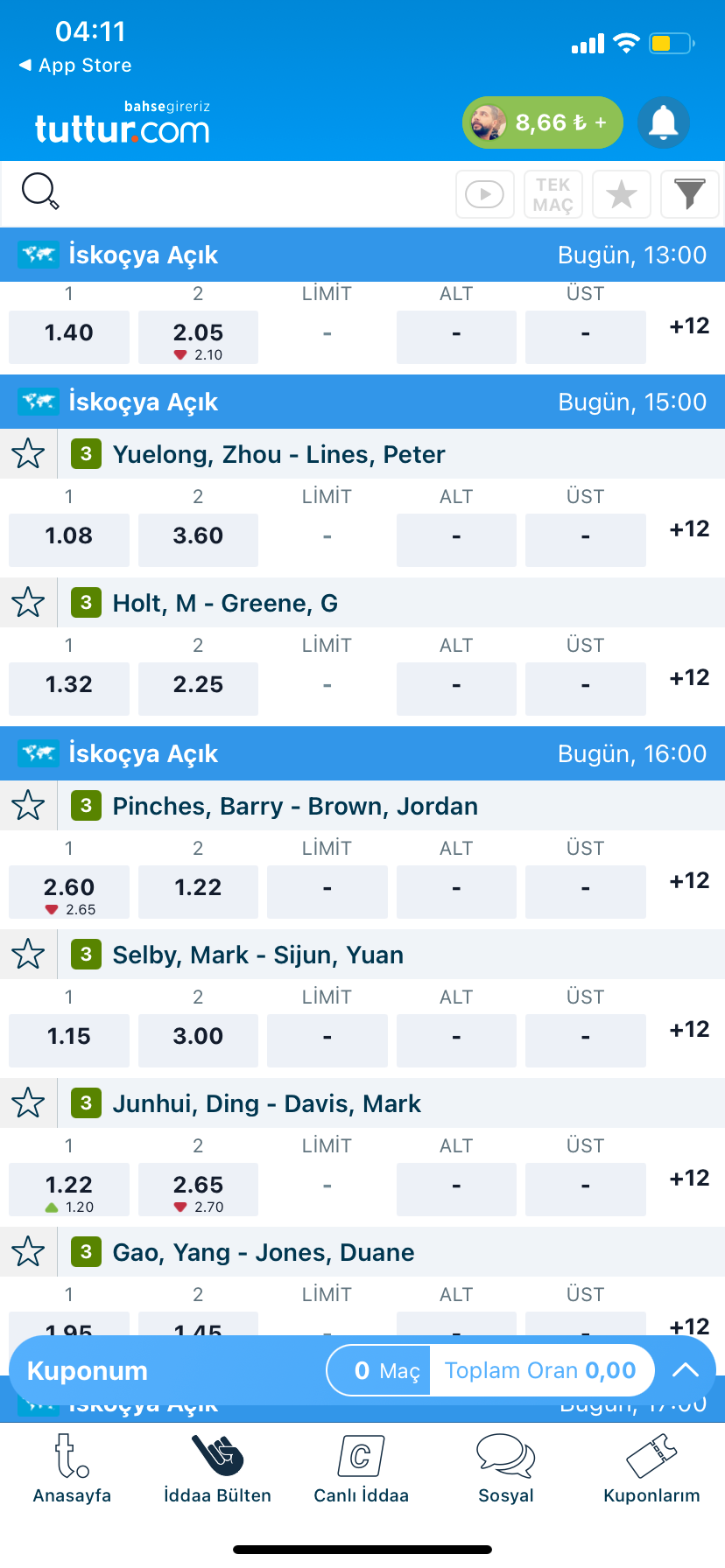 Tuttur Product Design 2 Before